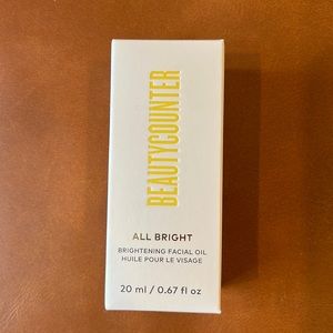 NWT Beautycounter All Bright Facial Oil